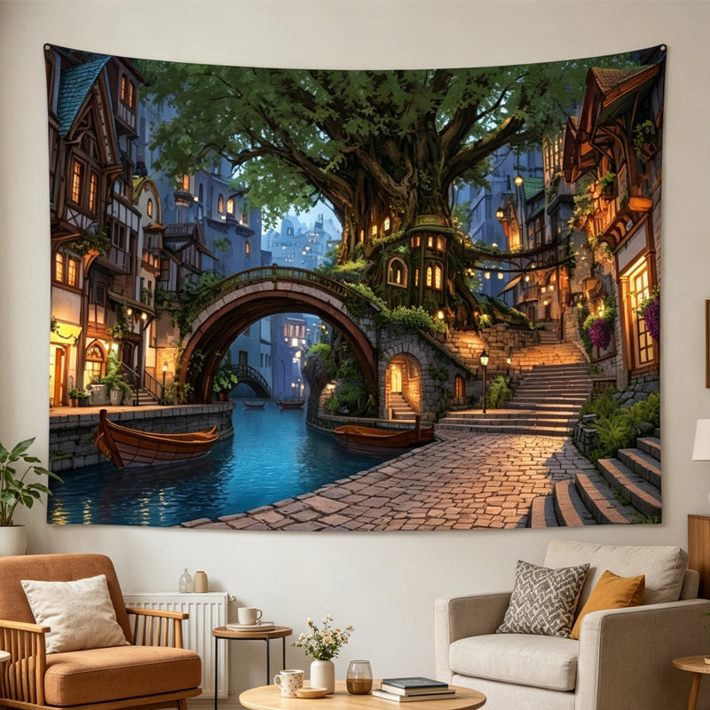 🌲🌸 Turn your backyard into an enchanted forest – one banner, endless beauty! ✨