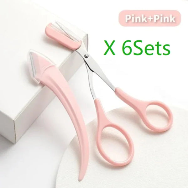 ✨Eyebrow Scissors With Comb - Effortlessly Sculpt Perfect Brows at Home🌸