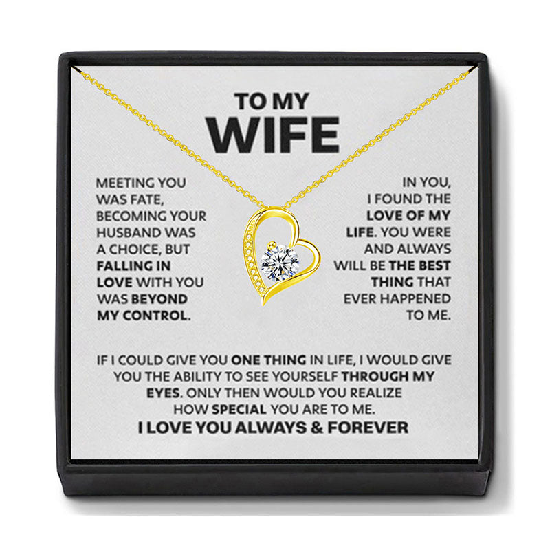 👪"Heart of Love" Necklace – A Sentimental Gift for Your Daughter🍀