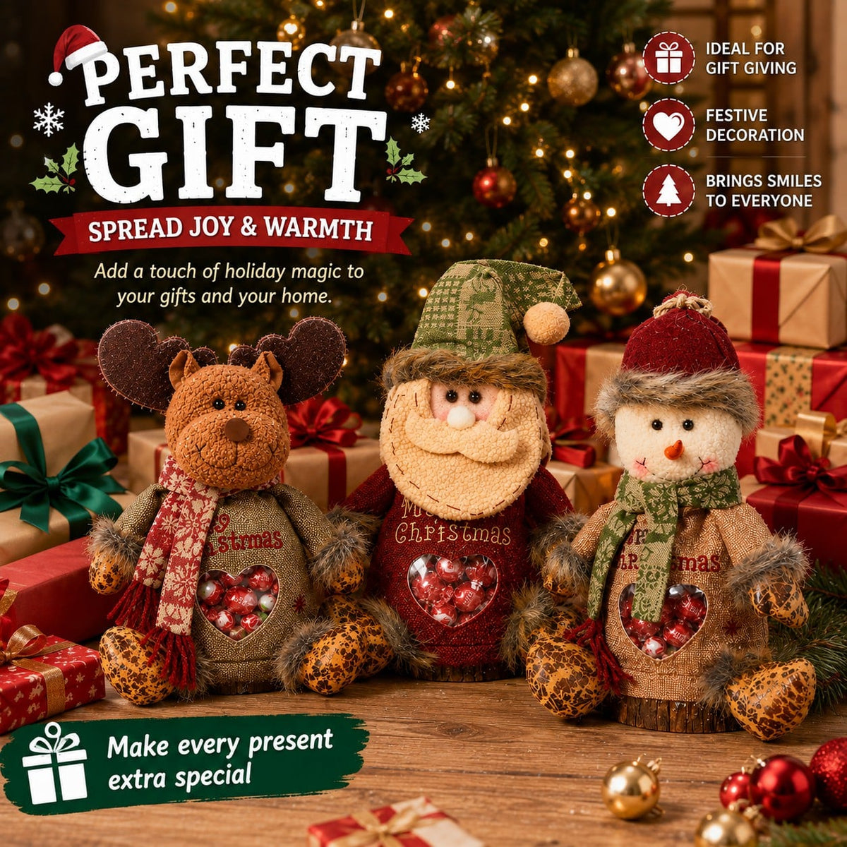 🎄 Christmas Candy Bag - Fill Your Home With Festive Magic