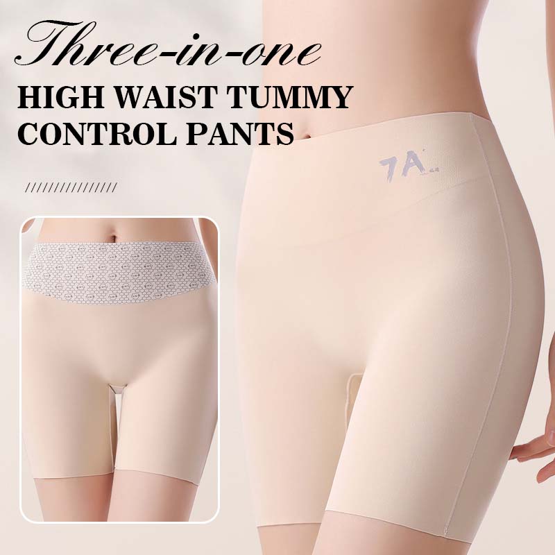 ✨High-Waisted Ice Silk Shapewear – Tummy Control & Butt Lifting Briefs💃
