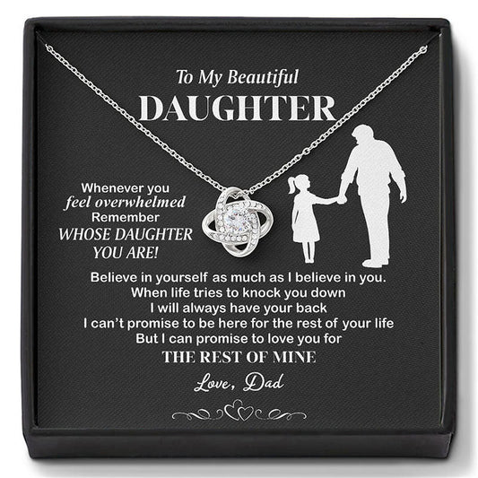 👪"Heart of Love" Necklace – A Sentimental Gift for Your Daughter🍀