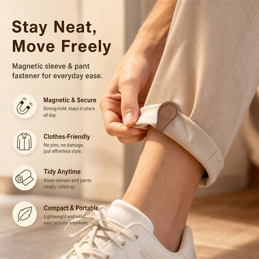 🧲👕 Magnetic adjustment strap for sleeves