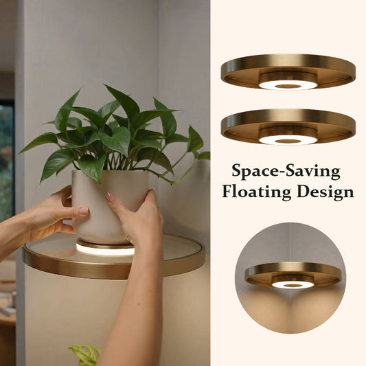 ✨Illuminated Floating Corner Shelf