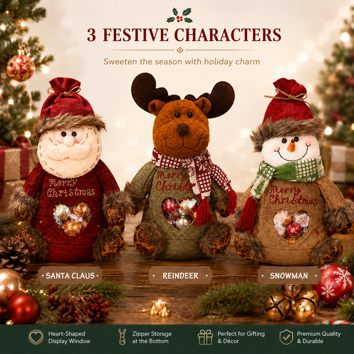 🎄 Christmas Candy Bag - Fill Your Home With Festive Magic