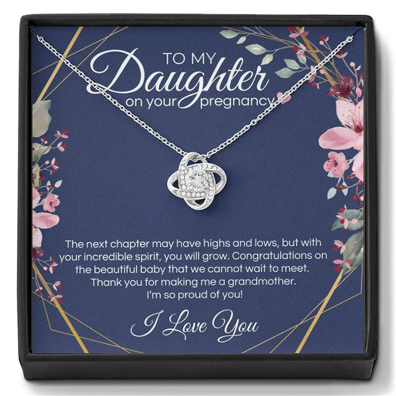 👪"Heart of Love" Necklace – A Sentimental Gift for Your Daughter🍀