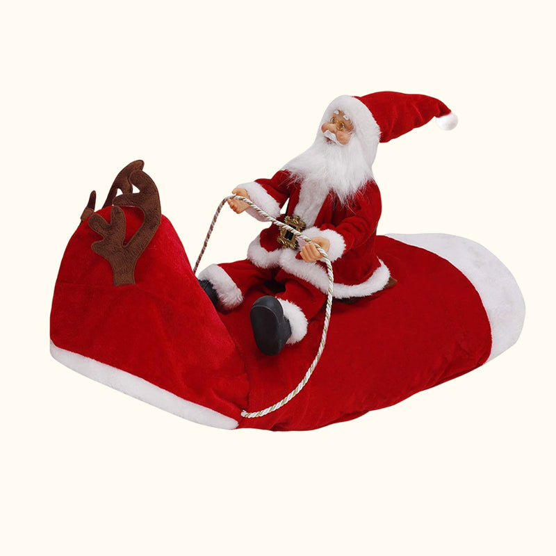 🎅 Santa’s Little Rider – Pet Christmas Costume for the Most Festive Furry Friend 🐕