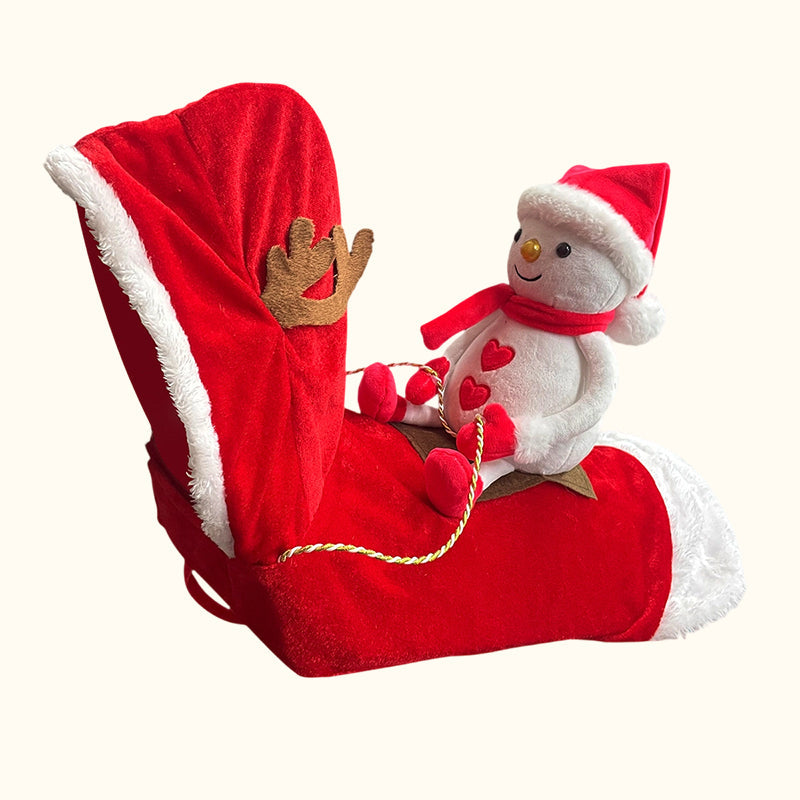 🎅 Santa’s Little Rider – Pet Christmas Costume for the Most Festive Furry Friend 🐕