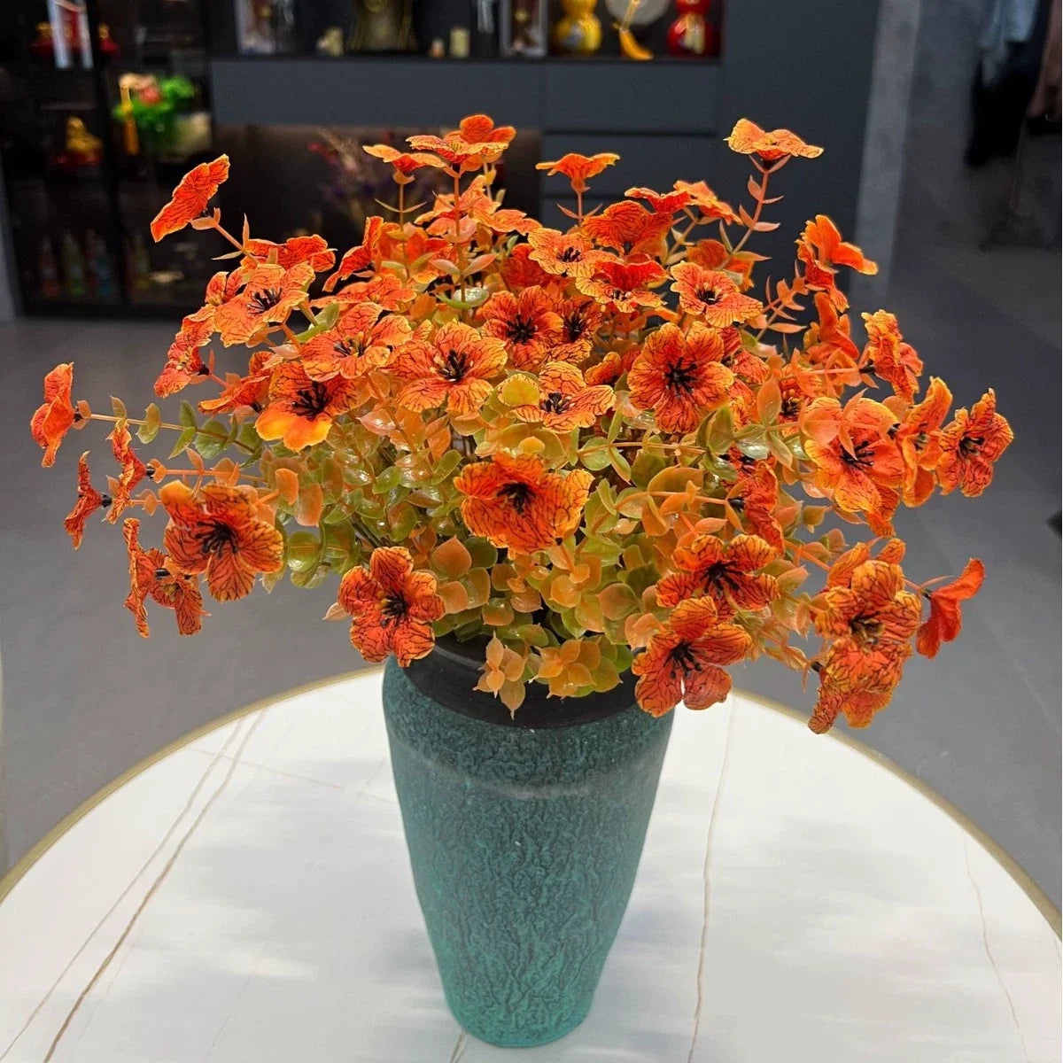 🍂 Autumn Glow Faux Flower Bouquet – Cozy Home Decor & Seasonal Gifts