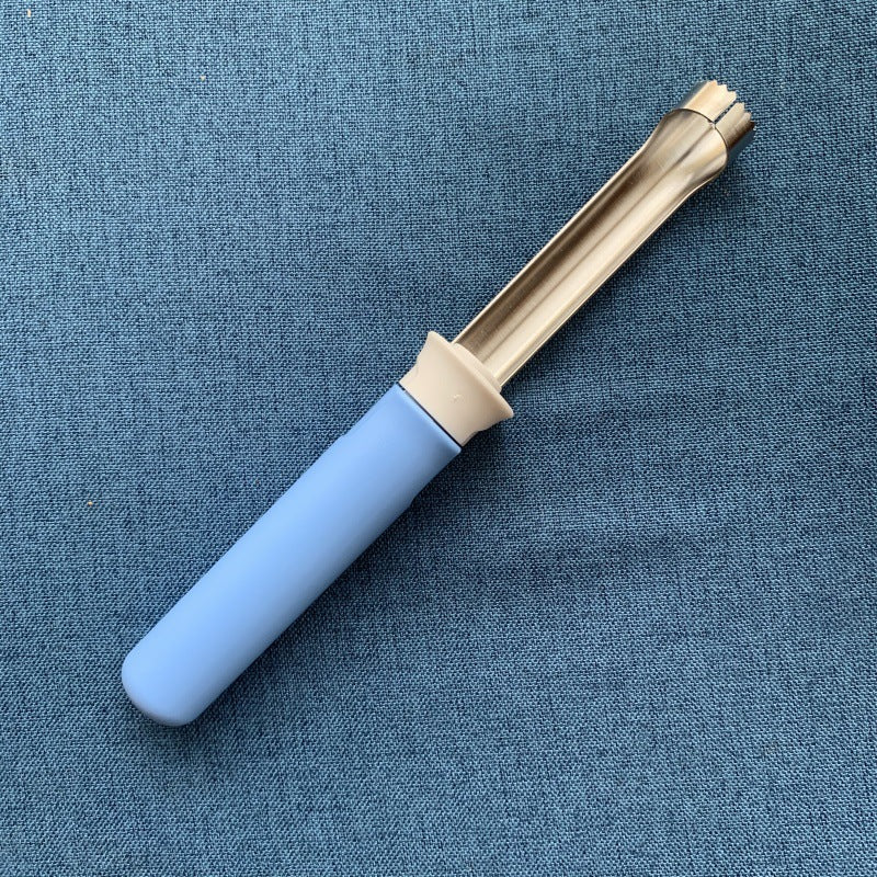 🍎 2-in-1 Stainless Steel Apple Corer Tool: 1-Motion Fruit Core Remover! ✨