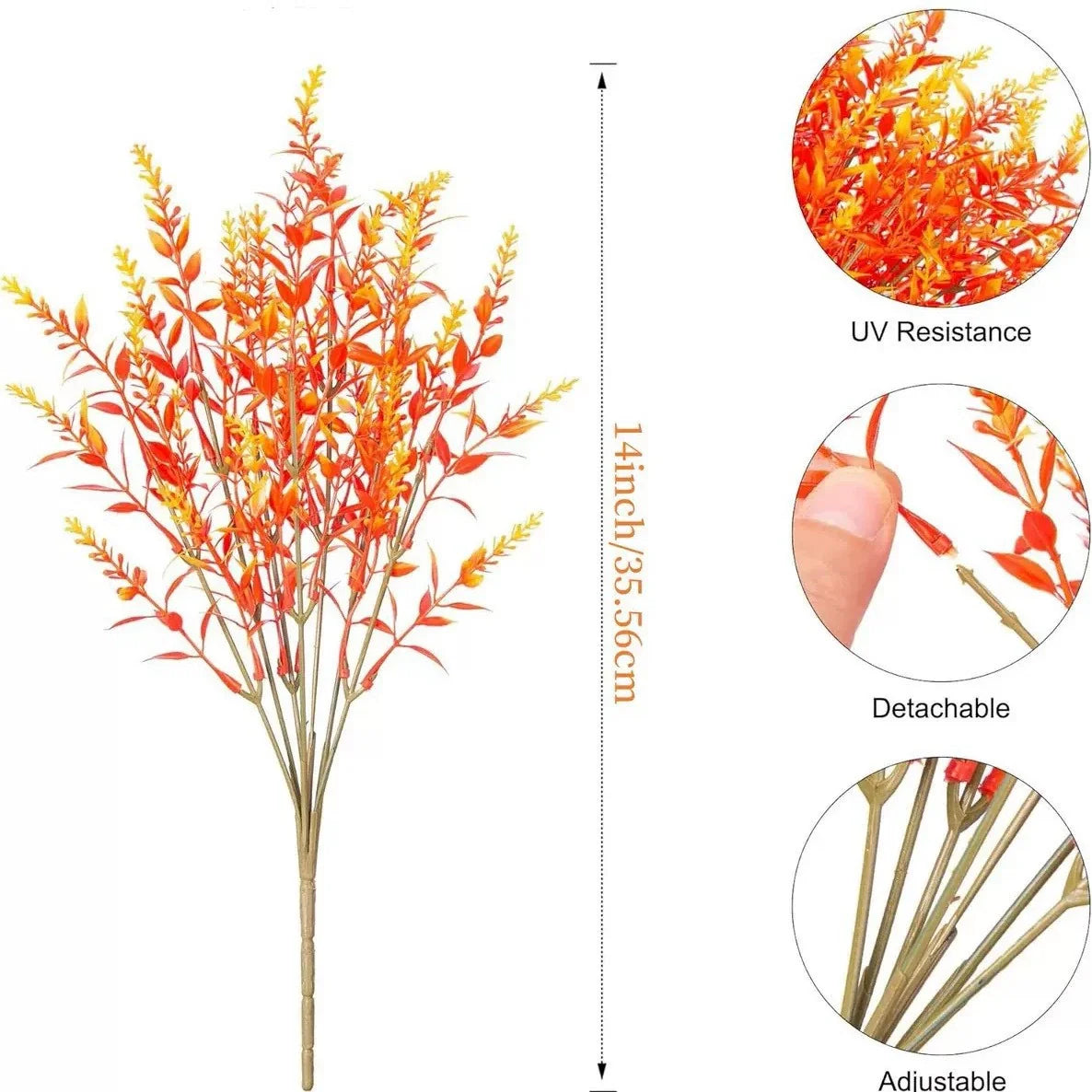 🍂 Autumn Glow Faux Flower Bouquet – Cozy Home Decor & Seasonal Gifts