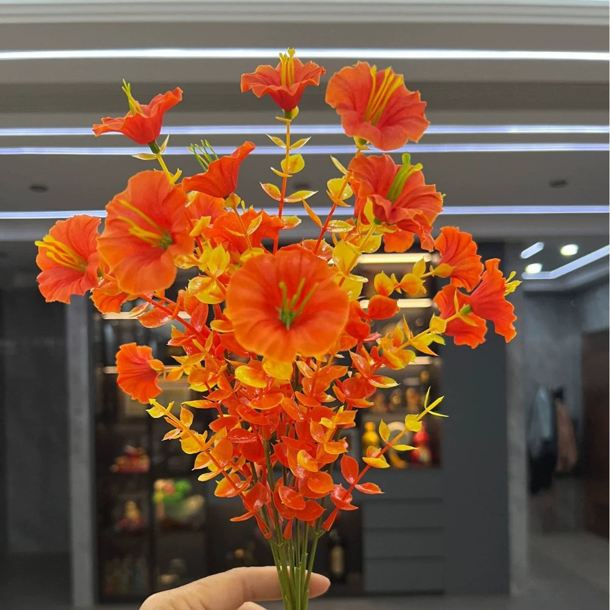 🍂 Autumn Glow Faux Flower Bouquet – Cozy Home Decor & Seasonal Gifts