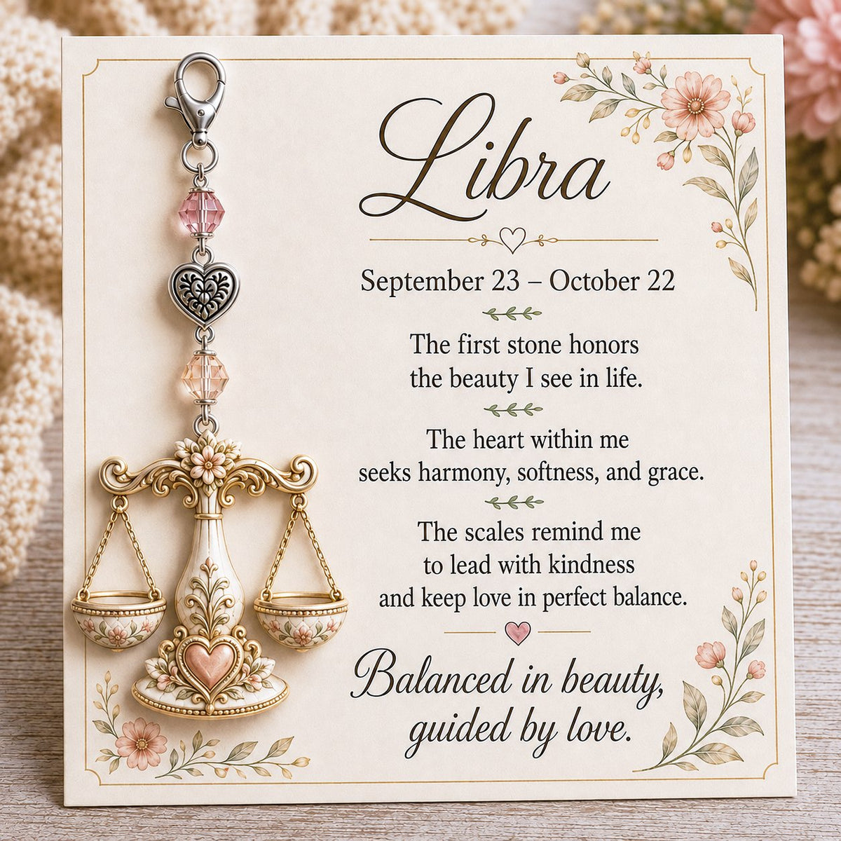 ⌛️ Weekly Special Sale – Zodiac Charm Commemorative Card 🌙💎