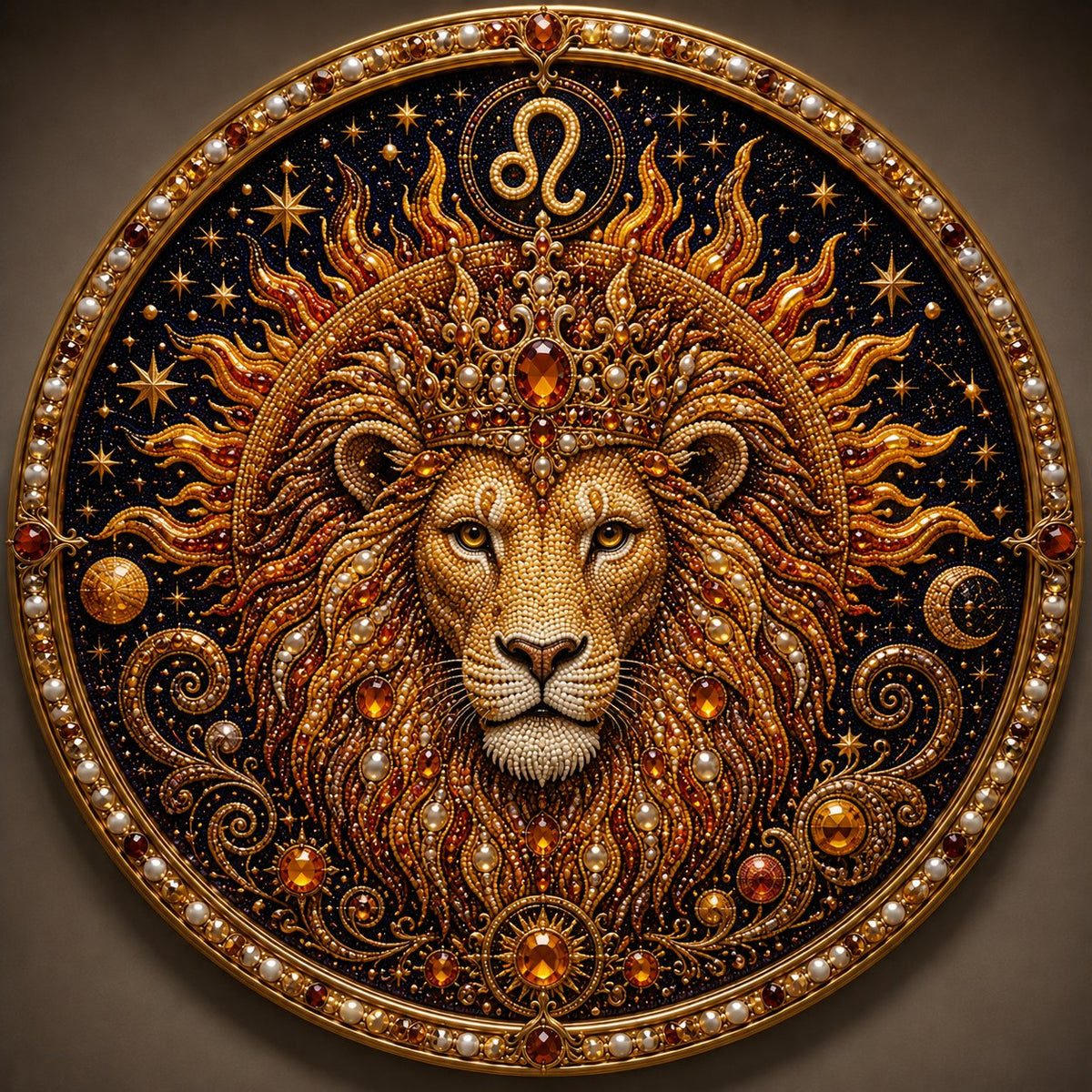 Create Your Own Celestial Masterpiece — 12 Zodiac Signs Bead Art DIY Kit ♈🌙