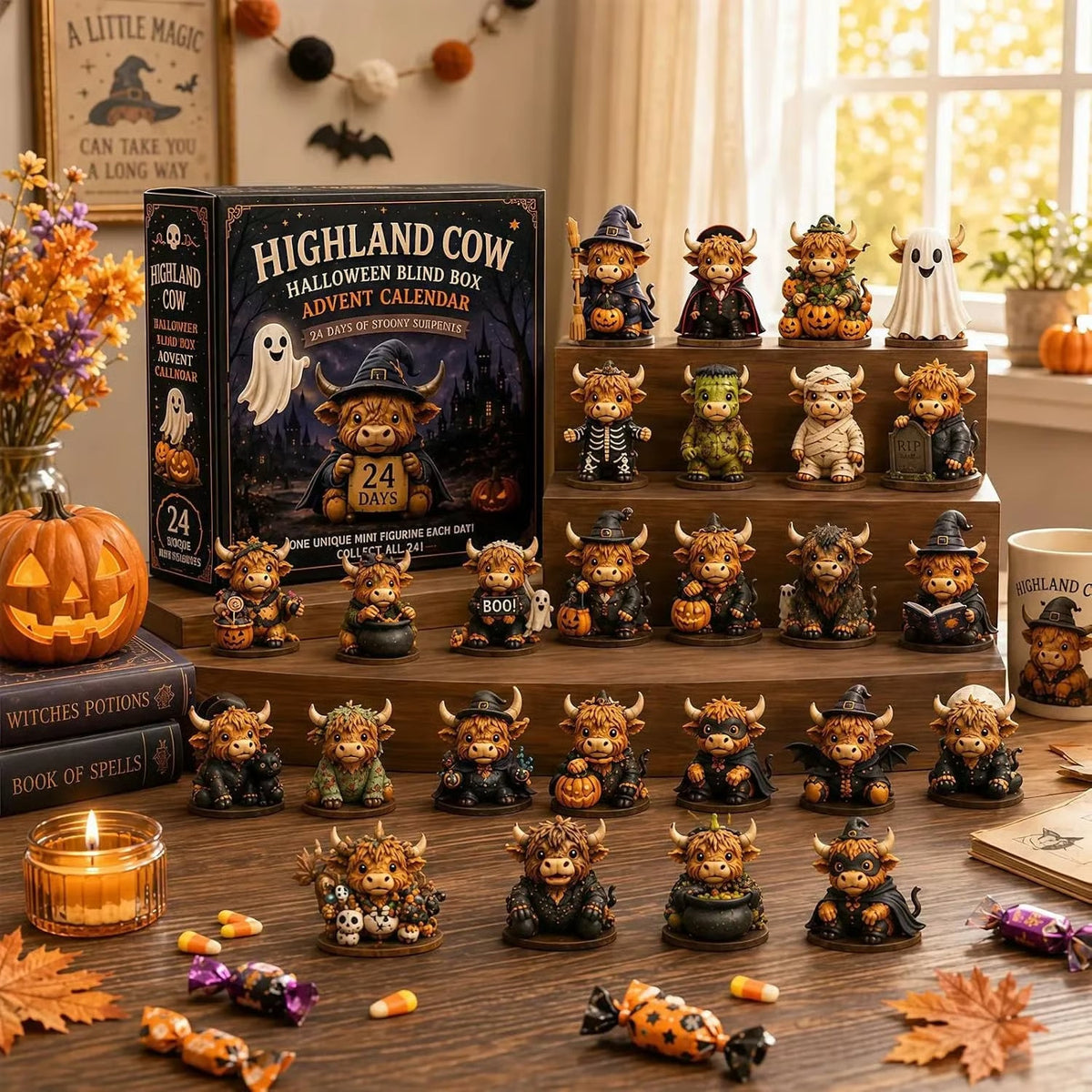 🎁2026 Highland Cow Advent Calendar | Every Day Brings New Surprises(📦Buy 2 Free Shipping)