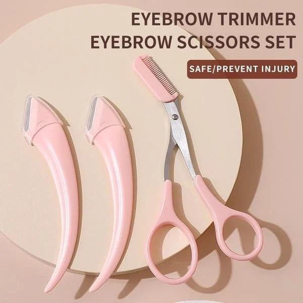 ✨Eyebrow Scissors With Comb - Effortlessly Sculpt Perfect Brows at Home🌸