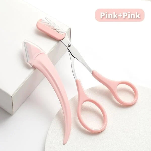 ✨Eyebrow Scissors With Comb - Effortlessly Sculpt Perfect Brows at Home🌸