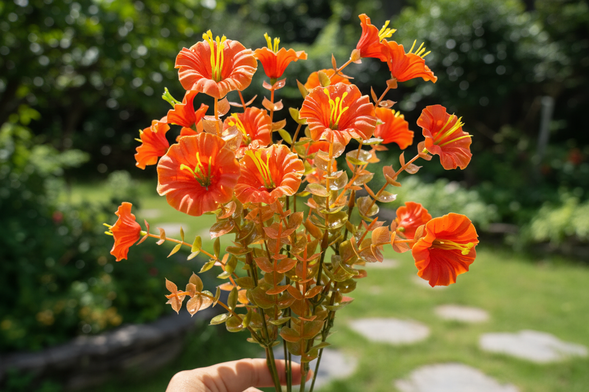 UV Resistant Weatherproof Faux Flowers